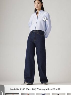 Levi’s - Ribcage Wide-Leg Women's Jeans sz 29x32